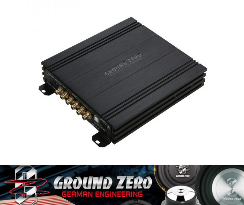 GROUND ZERO グランドゼロ GZCS A-4.80 4ch パワーアンプ Class-D RCA ...